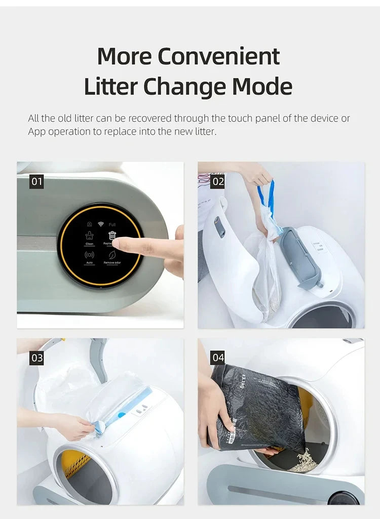 Smart Cat Litter Box Fully Automatic